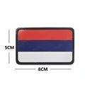 Russia Flag Black