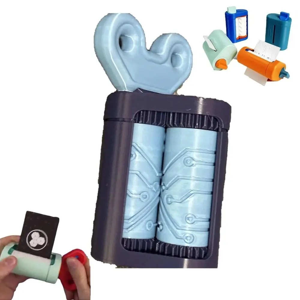 3D Printing Business Card Embosser Mini Size Plastic Material 3D Printing Embosser Adjustable Pressure Embossing Design