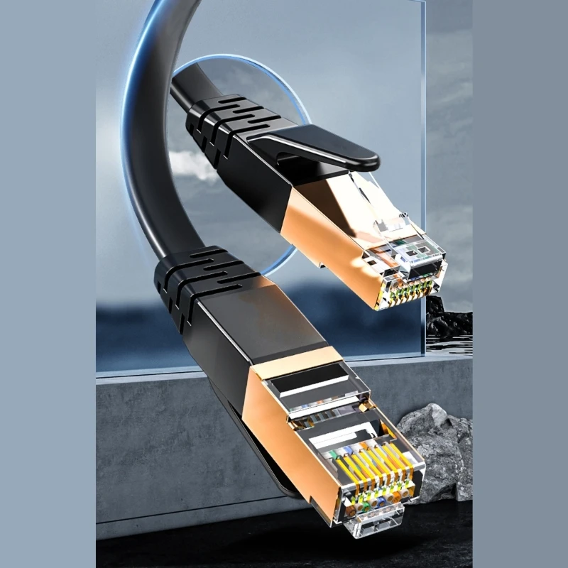 Cat7 Ethernet Line 10 Gbps Szybki kabel 7 Rj45 Bezpieczny kabel sieciowy