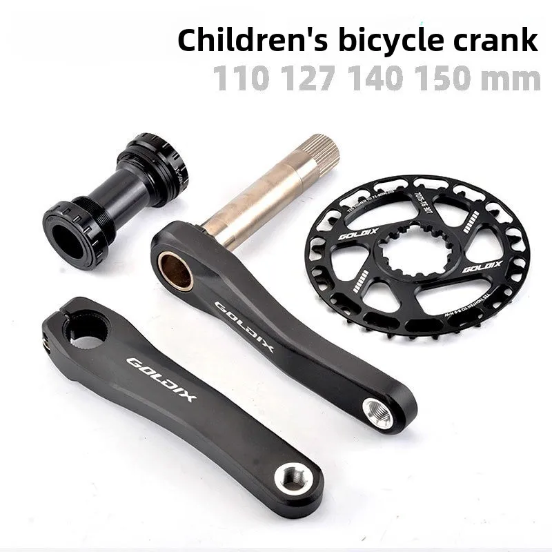 

Короткая рукоятка 150 мм, сверхлегкий детский велосипед, складной горный велосипед, полая, встроенная защитная пластина для кривошипа