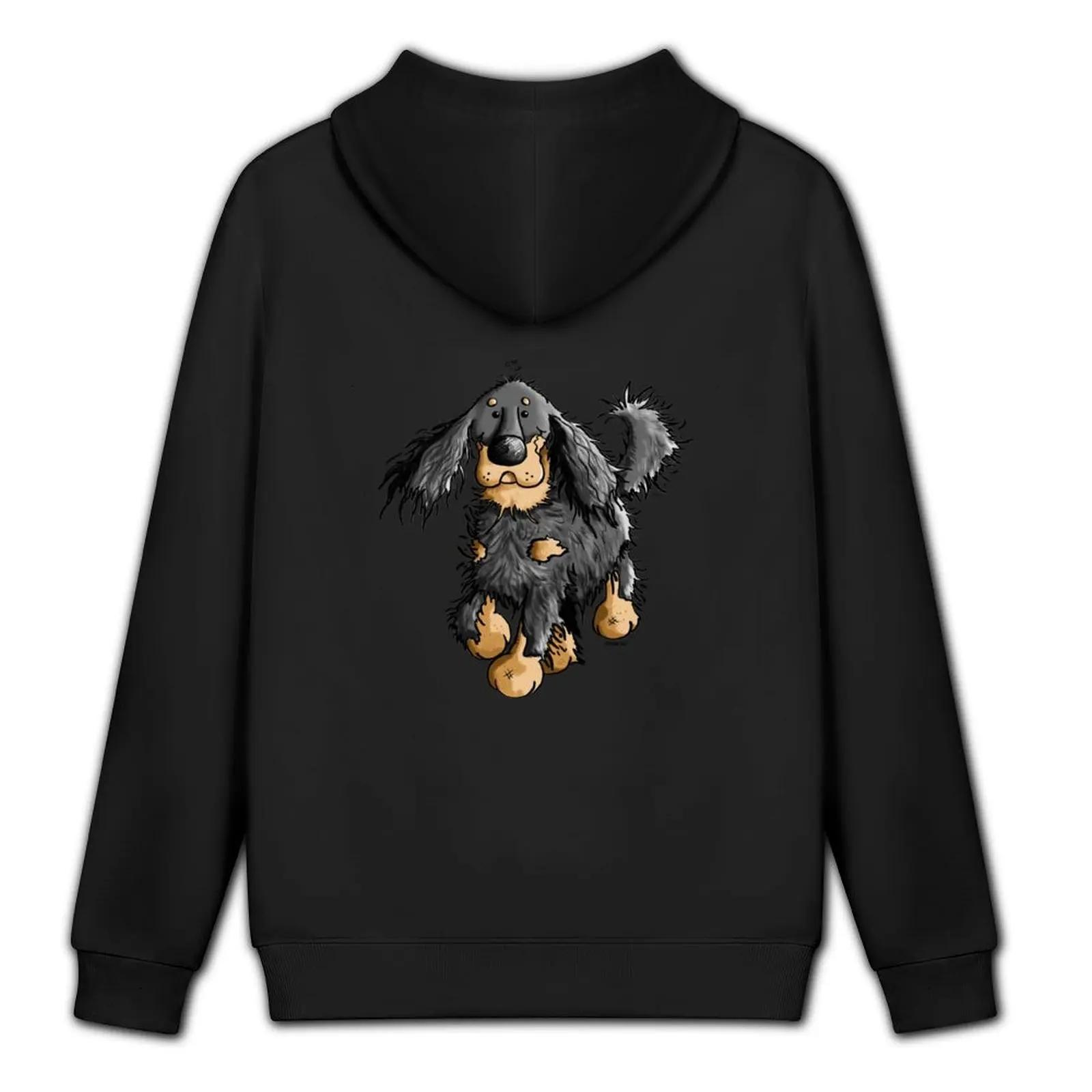 Running Gordon Setter - Dog - Dogs - Gift Funny Cute Hoodie anime clothing men's sweat-shirt graphic hoodies #5