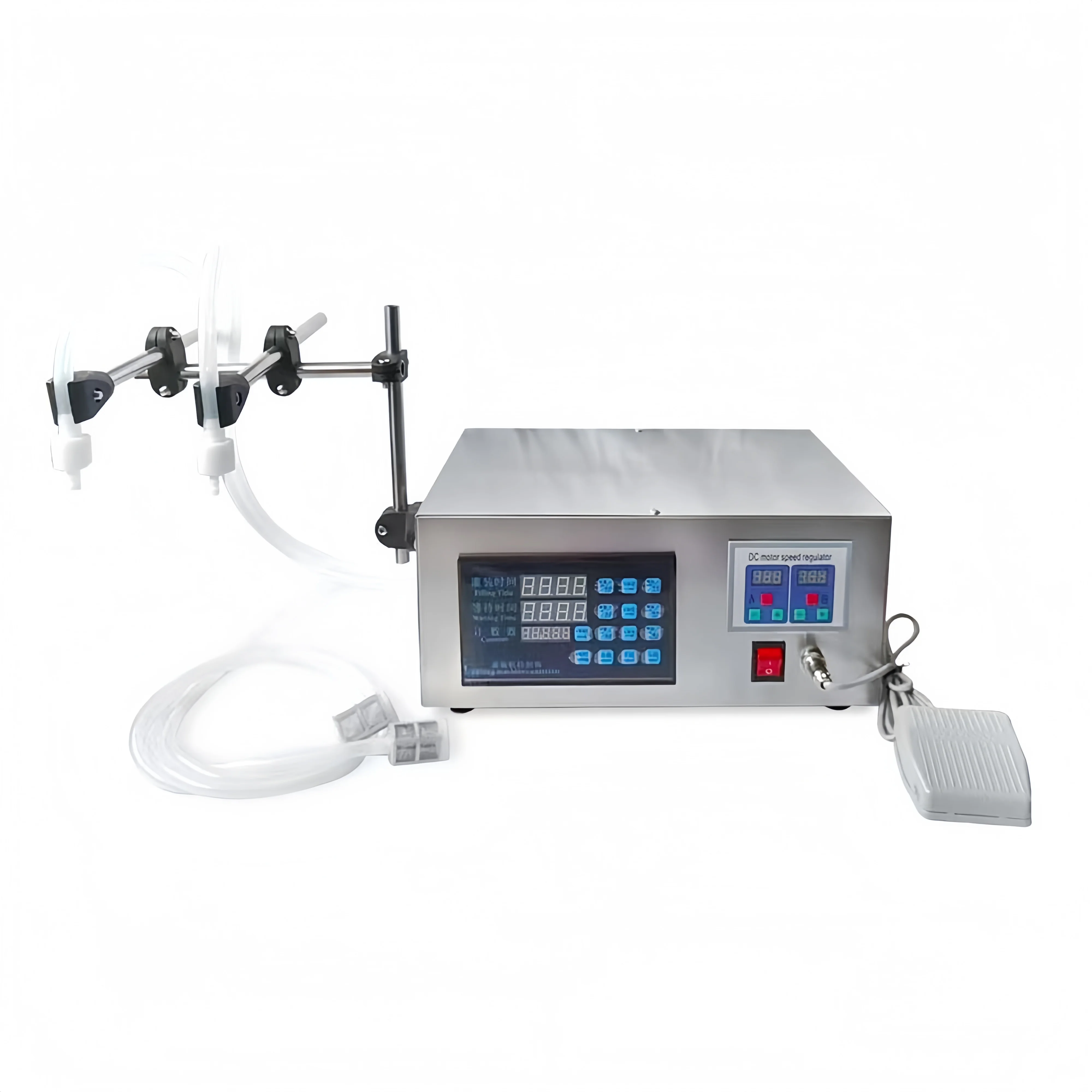 High-Quality 2-Head Digital Diaphragm Pump Liquid Filling Machine (Multi-Category Quantitative Automatic)