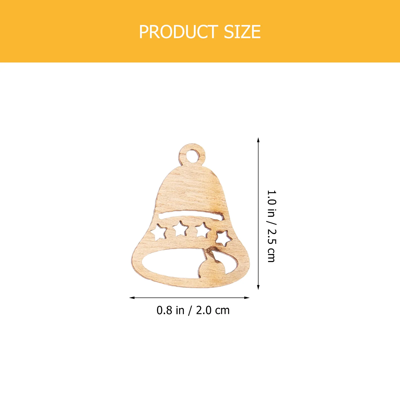 100Pcs Unfinished Wooden Xmas Shapes DIY Graffiti Pendants for Hand Painting Creative Parent-Child Activity Christmas Tree
