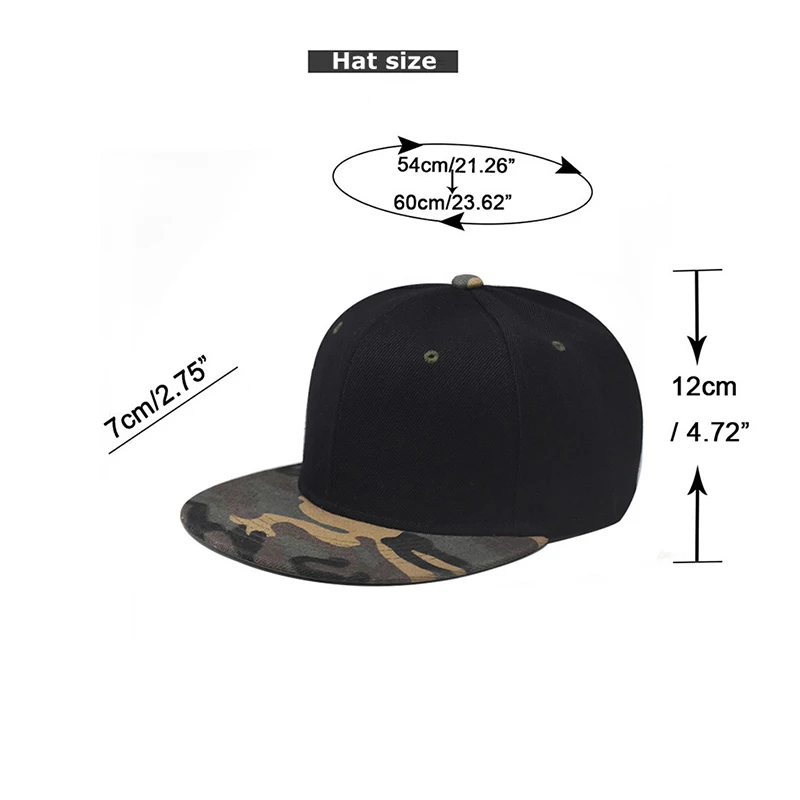 Custom Embroidery or Printing Logo Adult Flat Brim Trucker Hats Hip Hop Sport Baseball Caps For Wen and Women Snapback Hats