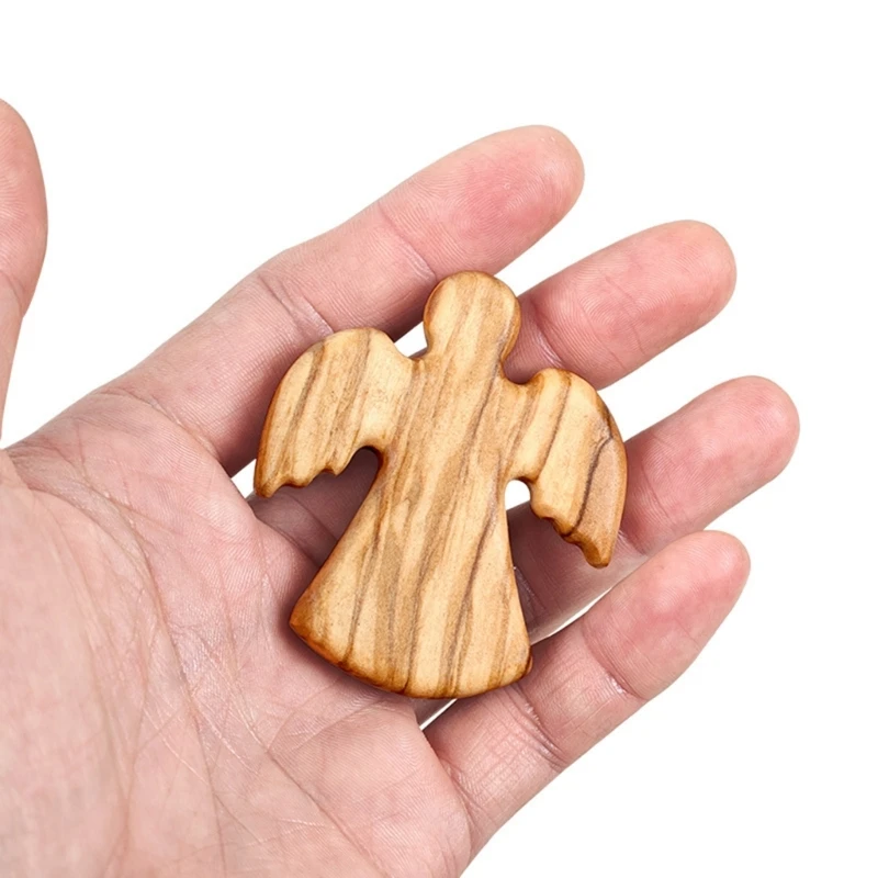 Handcrafts Prayer Christian Gift Handcarved Faith and Smooth Craft Gift for Christian