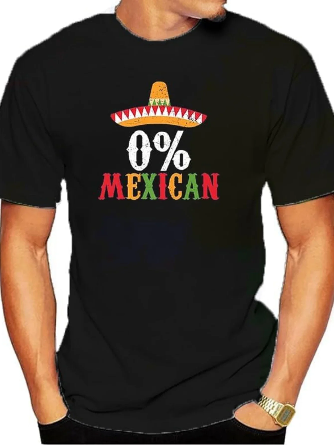 2024 summer tops Mens Cinco De Mayo Shirt Fiesta T-Shirt Mexican Sombrero Graphic Tees Casual Mexican Fiesta Short Sleeve Tops