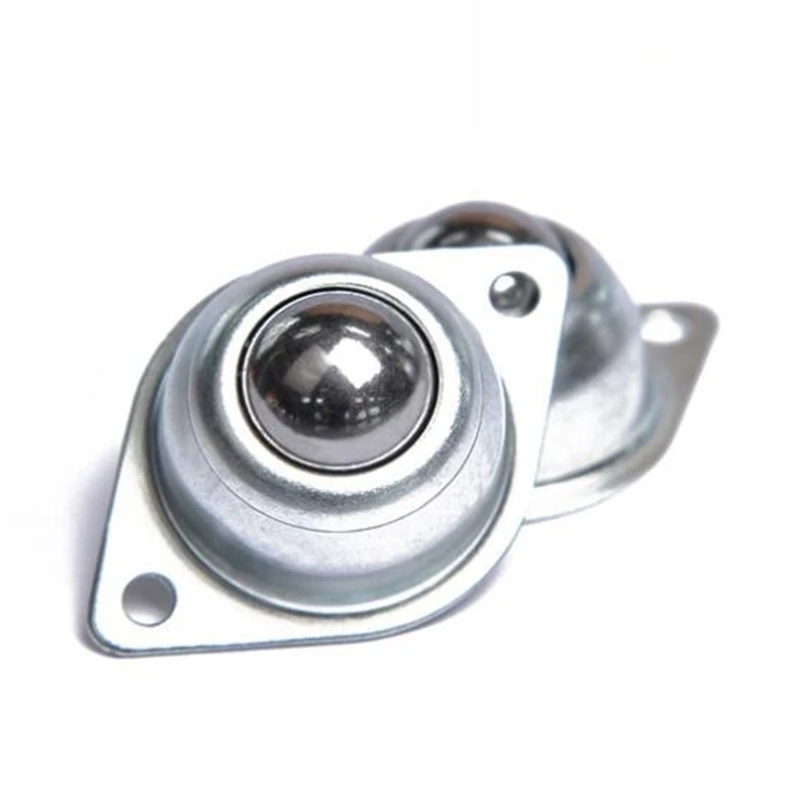 Promotion! Carbon Steel Swivel Ball Caster Wheel Car Robot Universal Round Wheel For Machinery Trolleys Furniture Hardware