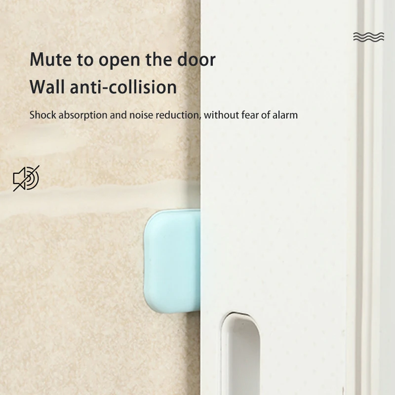 10PCS Silica Gel Anti-collision  Household Door Handle Anti-collision Sticker Pad Furniture Anti-shock Pad Mute Pad