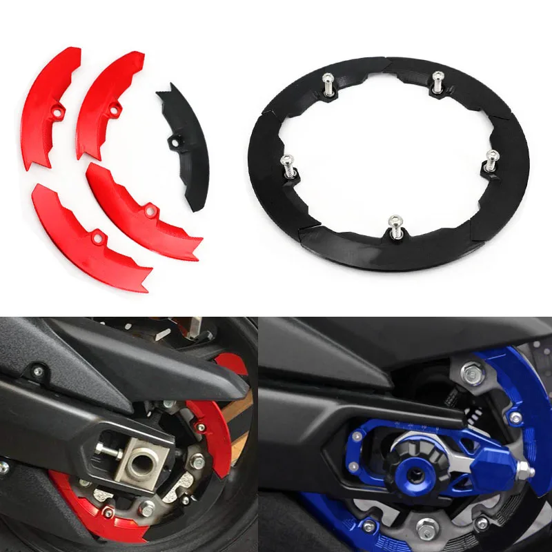 Pieza de Scooter para Motocicleta T-MAX 560 TMAX 560 Tmax 560 TECH 2020-2025, Cubierta Decorativa de Polea de Correa de Transmisión de Aluminio