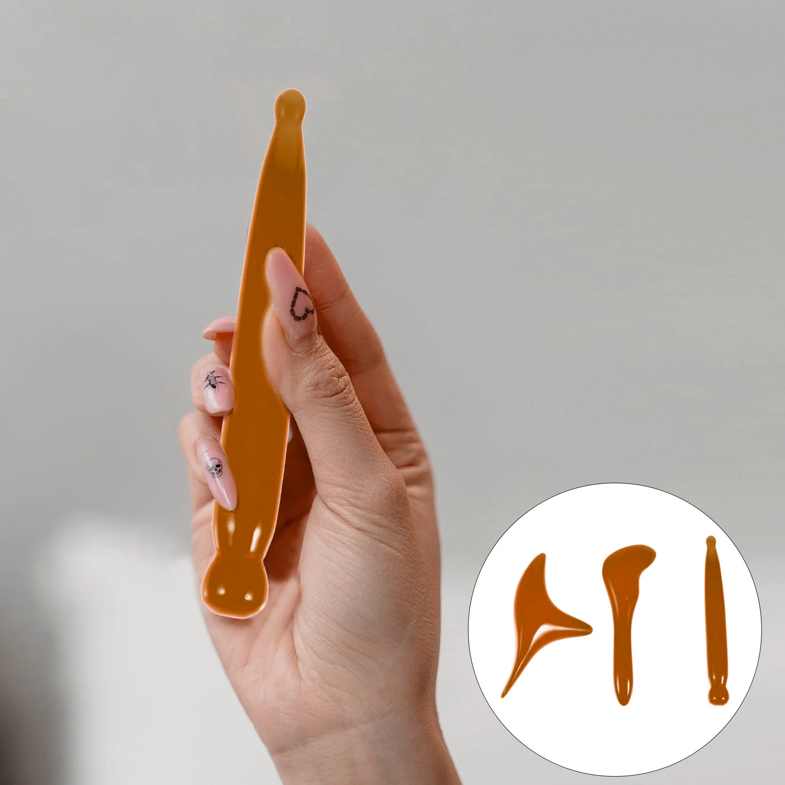 

3 шт. массажер Gua Sha Tool Премиум скребковая доска для лица для лечения адгезии и улучшения поглощения кожи