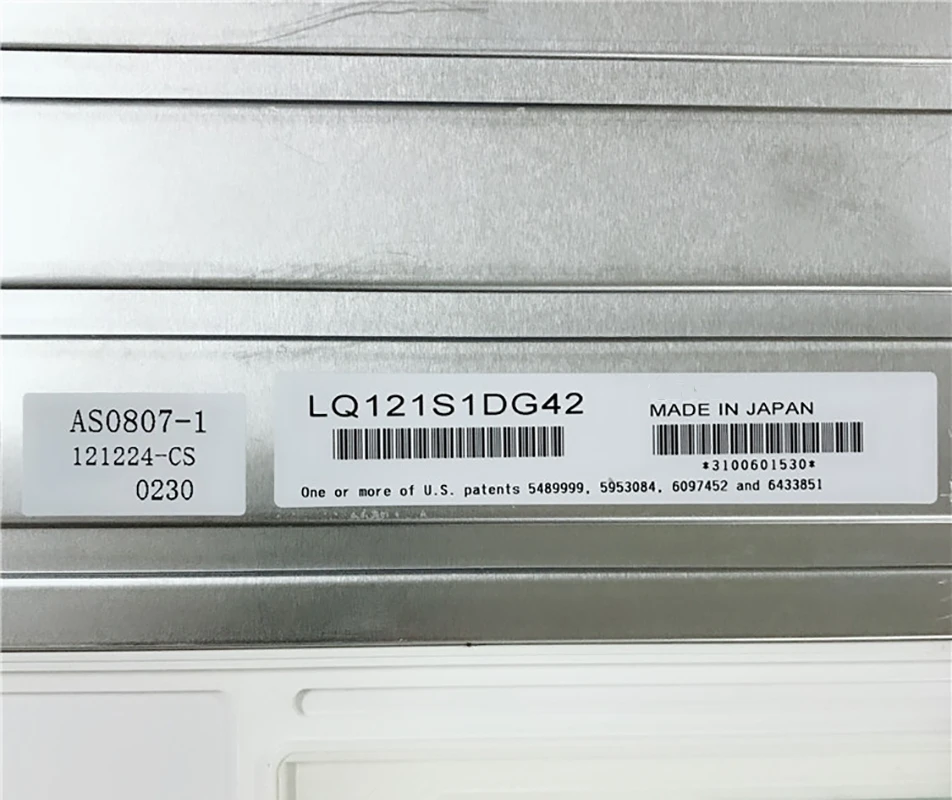 Panel de pantalla LCD LQ121S1DG42