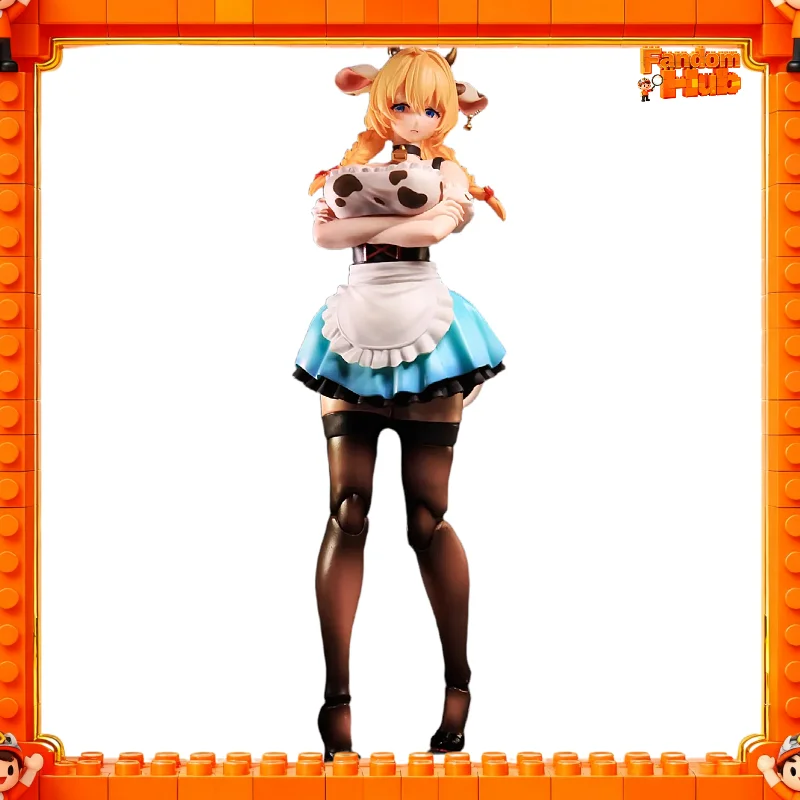 

Ladotoys 1:12 Scale Articulated Action Figure Mystic Land Daisy Cow Beer Girl Pvc Model Toy Gift