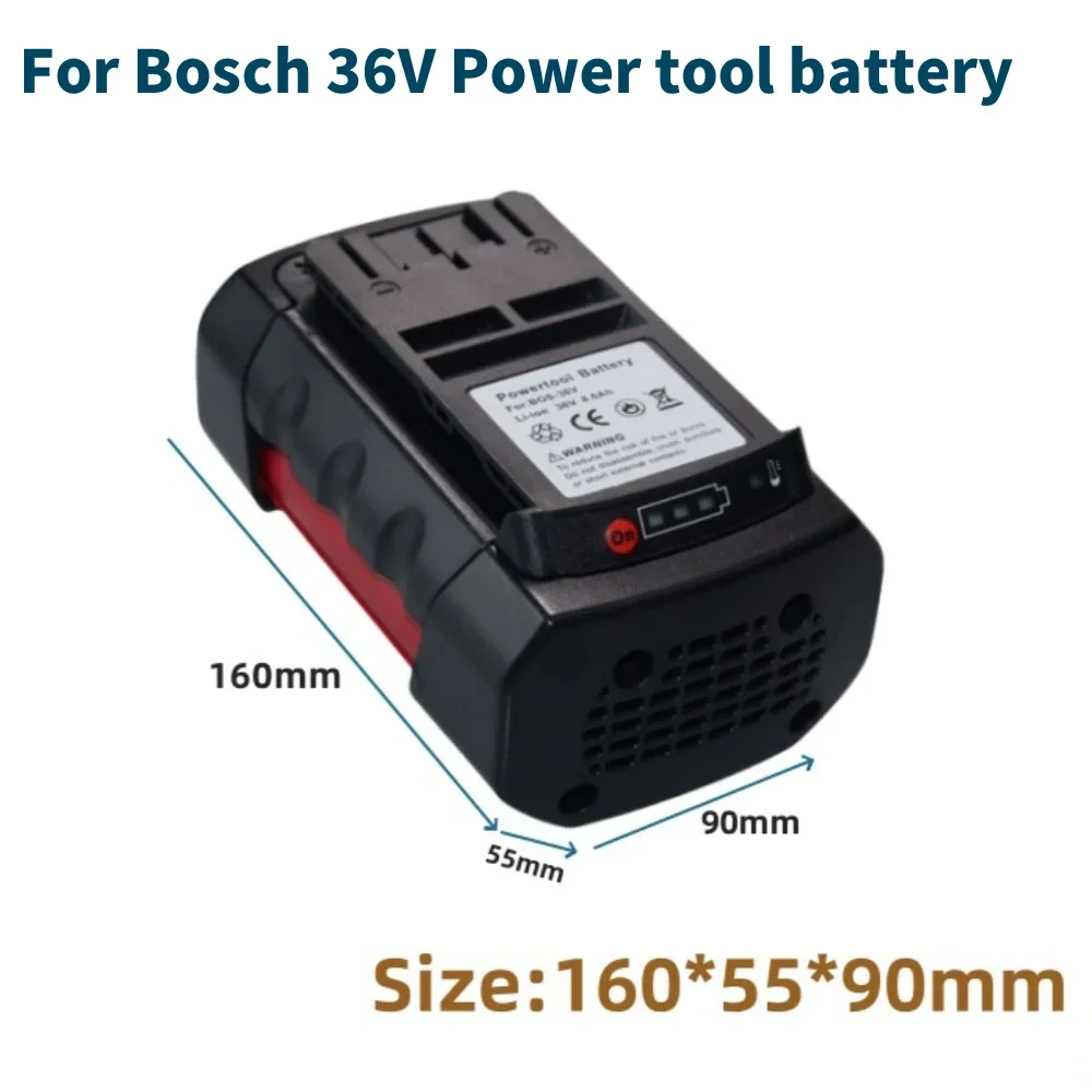 For BOSCH 36V 10.0Ah Li-ion battery Compatible with BAT4030 BAT4040 BAT4050 BTA4060