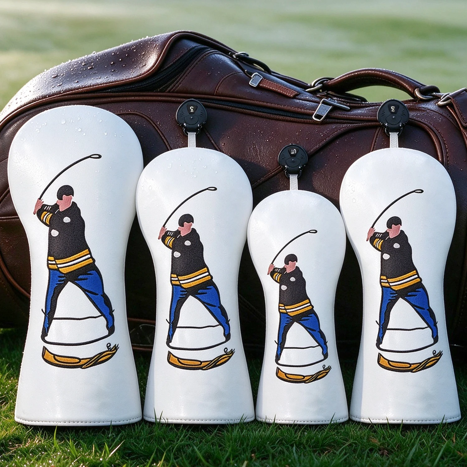 1PC/4PCS Printed Golf Swing Ch - Golf Driver recension och pris