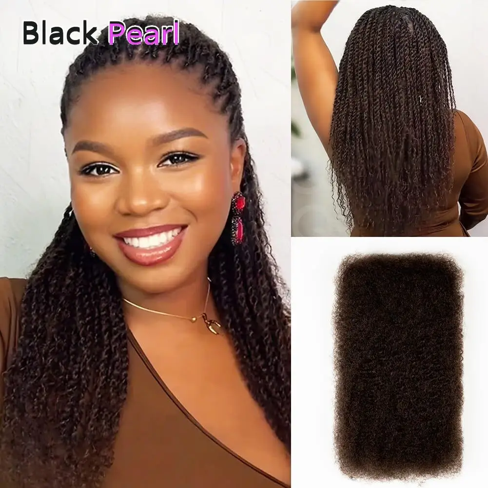 

Купить афро-кудрявые волосы AliExpress, лучшие волосы для плетения и стилей дредов, 50 г/шт., наращивание волос с микрозамками