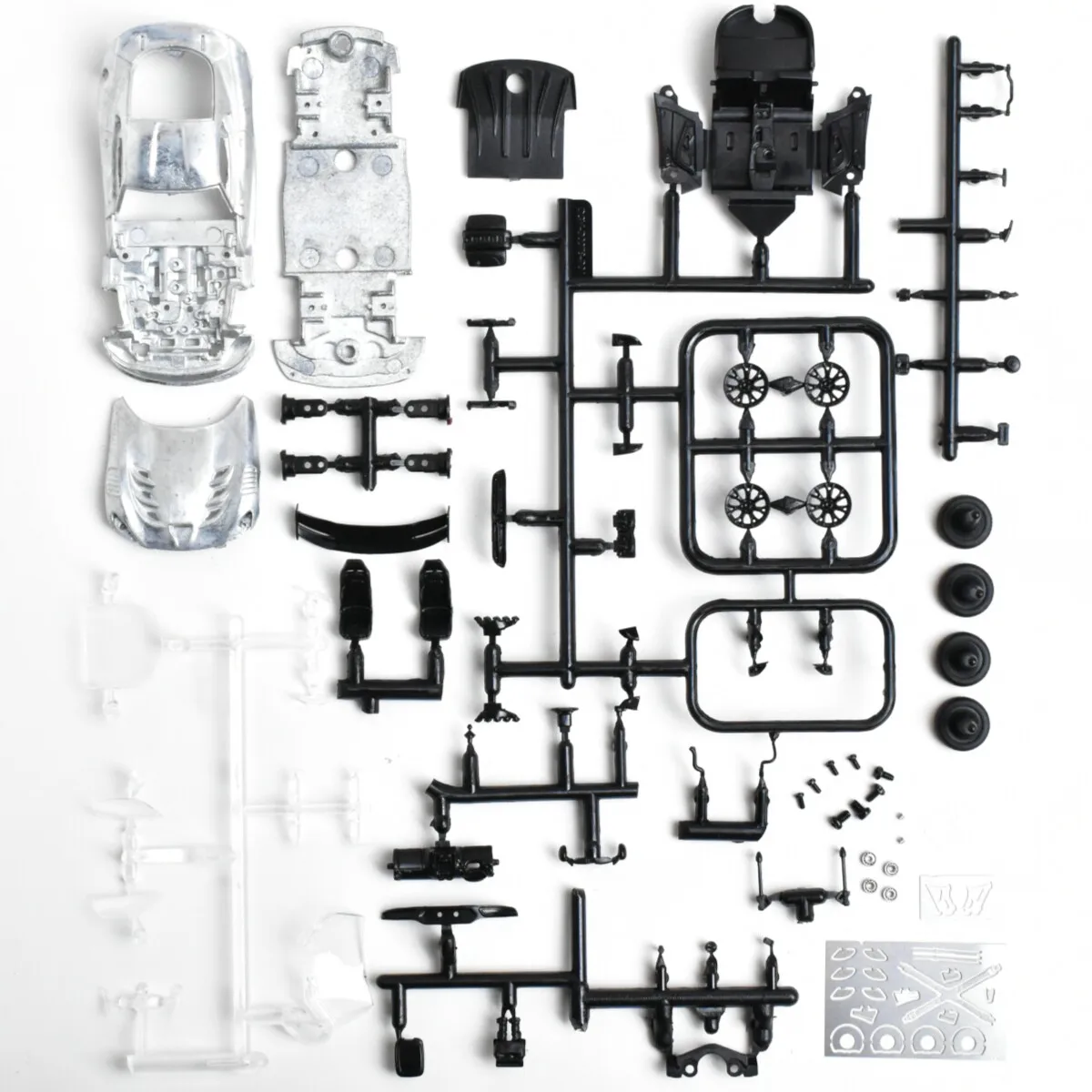 build drive 1:64 Awesome Dodge Viper ACR Assemble handmade Diecast Model Car