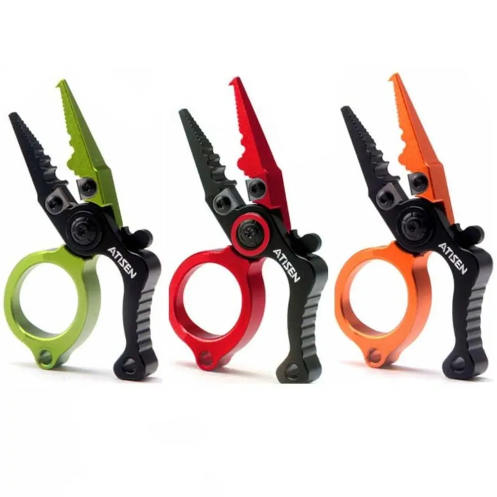 

Hook Remover Fishing Pliers Aluminum Alloy Line Cutter Mini Lure Pliers Tie Fishook Multitool Ring Openers Pliers Outdoor Sports