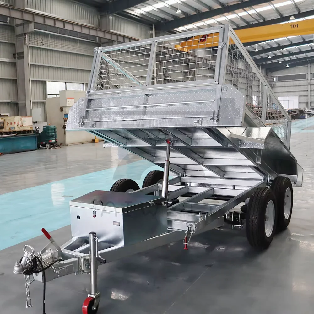 2025Rimorchi per auto zincati immersi a caldo per recinzione mobile di alta qualità per bestiame agricolo