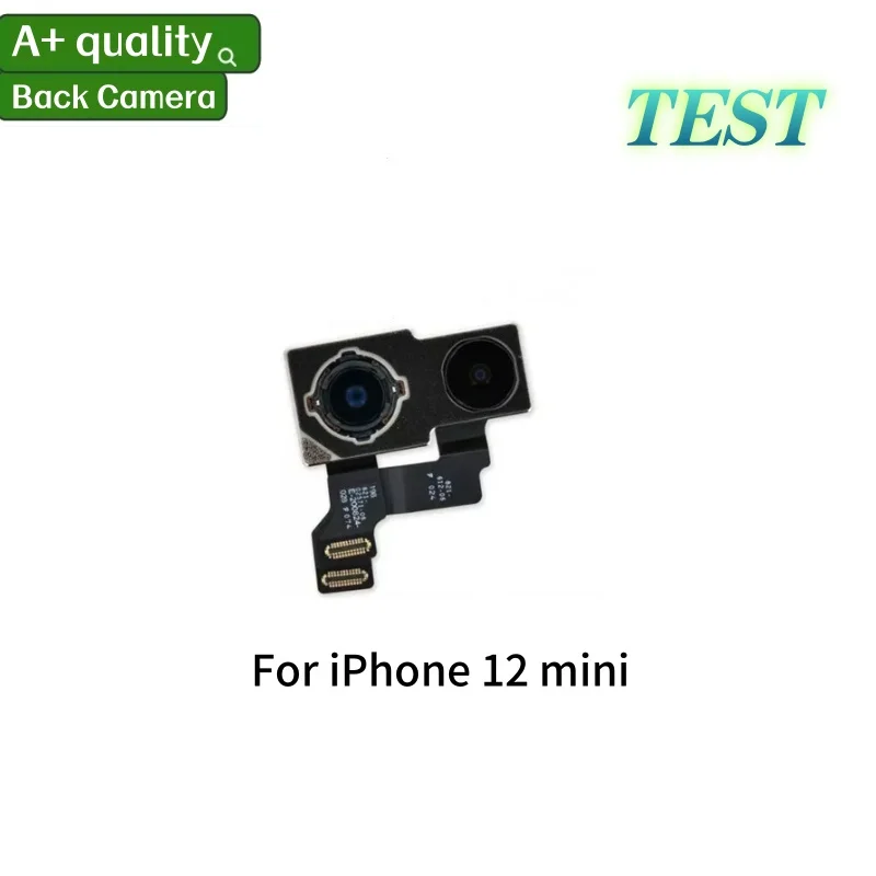 Fully Tested Rear Camera With Flex Cable for iPhone 11 12 13 14 15 16 17 Pro Max 12/13 Mini Back Camera Replacement Part image 3