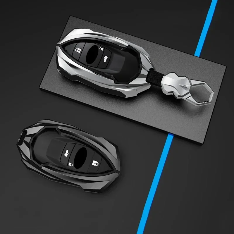 Zinc Alloy Key Holder Keychain Protective For Subaru XV SV Forester BRZ 2019 2020 Accessories Car Key Case Cover