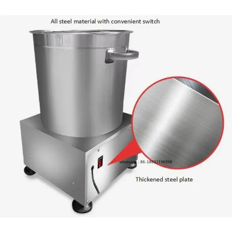 Industrial Stainless Steel Fried Food Oil Deoiler Machine Potato Chips Dehydration and Deoiling Machine