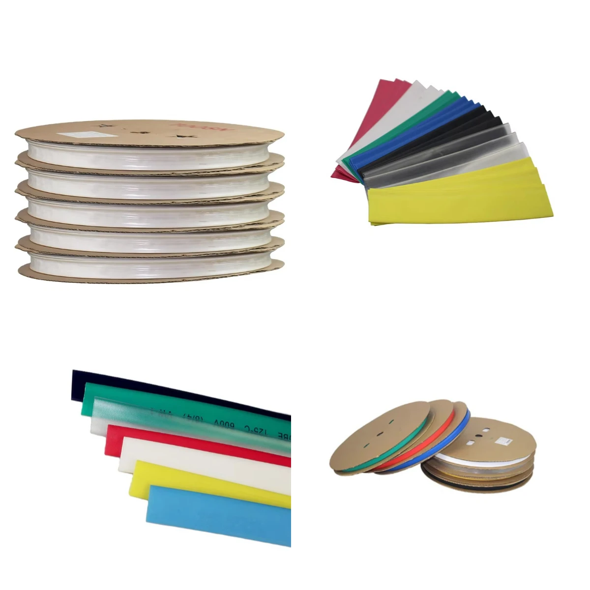 16mm 2:1 Ratio Heat Shrink Tubing 1kV Flame Retardant Multi Color Insulation Sleeve