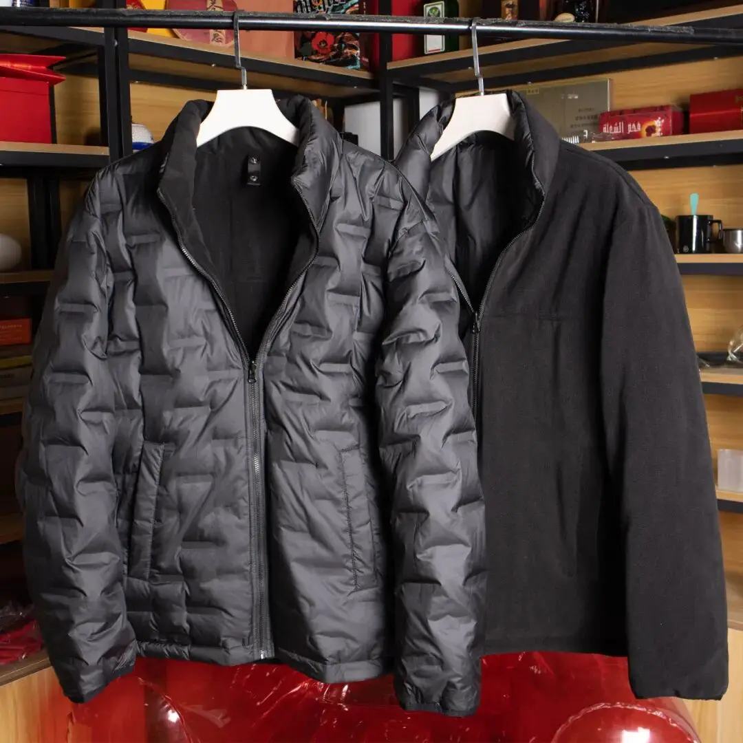 Polar Kältebeständig 90er Weiße Gänsedaunen Abnehmbares Innen-T-Shirt-In-One Winter Herren Daunenjacke Outdoor Casual Sle