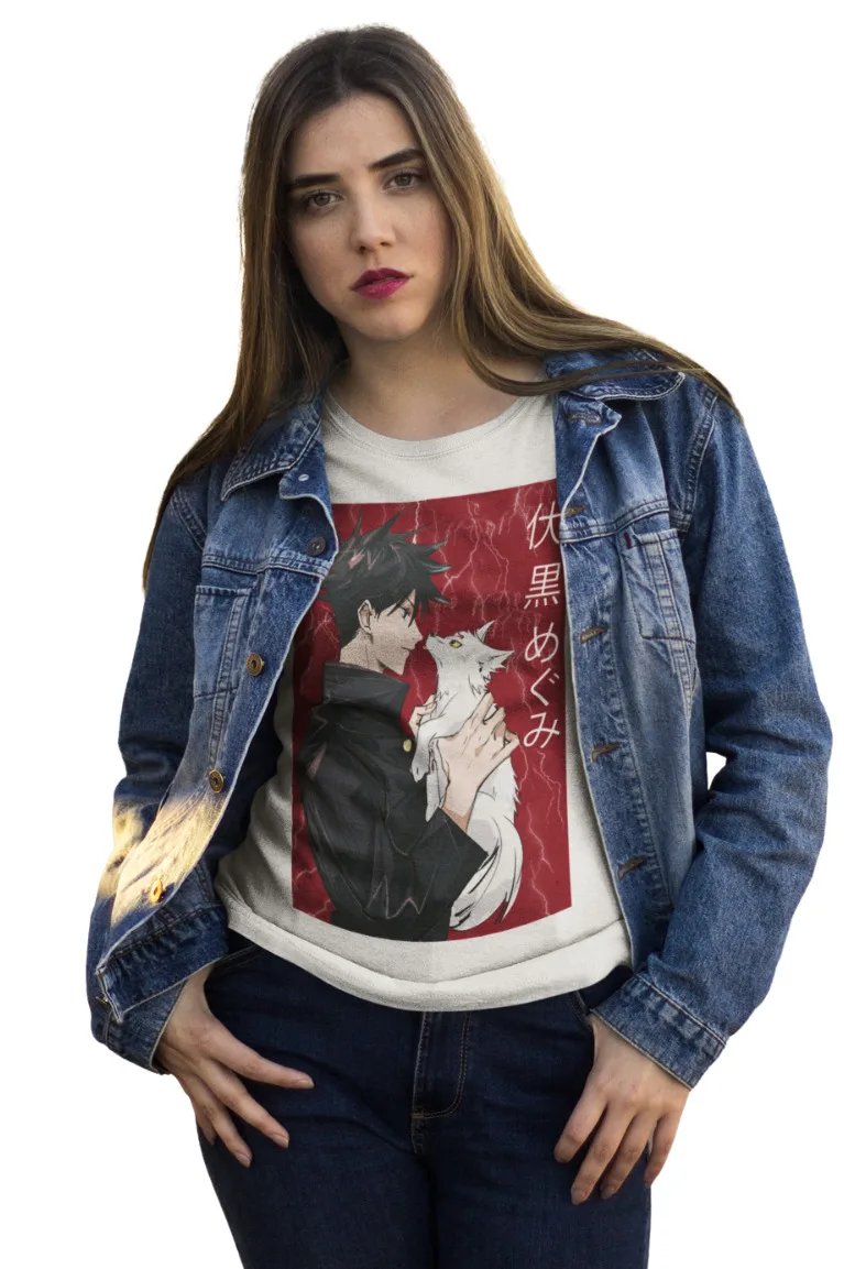 

Jujutsu Kaisen Megumi Fushiguro Satoru Gojo Yuji Itadori T-Shirt Size S to 3XL