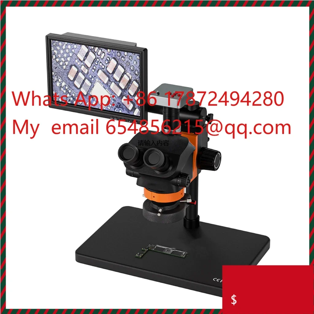 Trinocular Microscope Motherboard Rework Electronic Chip Circuit Board Repair Machinery