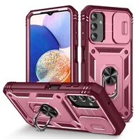Anti-knock hard phone armor case for Samsung Galaxy S25 S24 S23 S22 Ultra Plus camera Galaxy A54 A14 A34 A12 A53 A13 a52s cover
