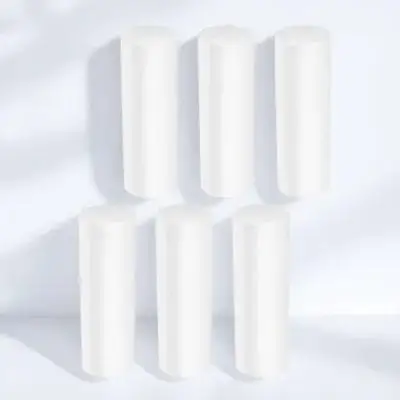 

6pcs Cylindrical Decoration Diy Craft Material Christmas Decorative Centerpieces Tabletop Party Supplies Festival
