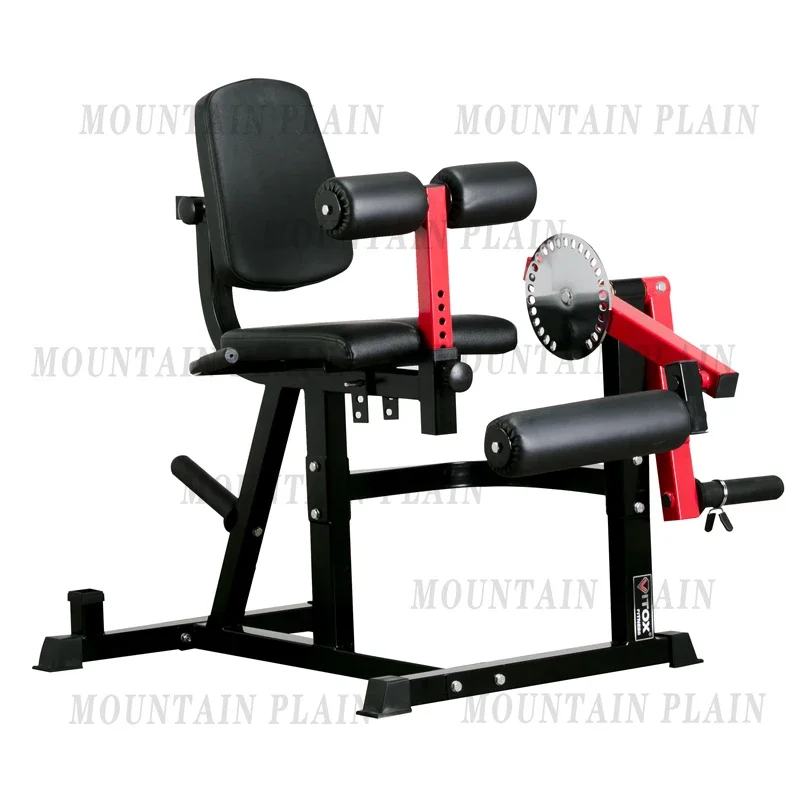 Leg Muscle Trainer Fitness Equipment, Sitting Posture Flexion and Extension, Lower Limb Strength Exercise with Barbell Pieces