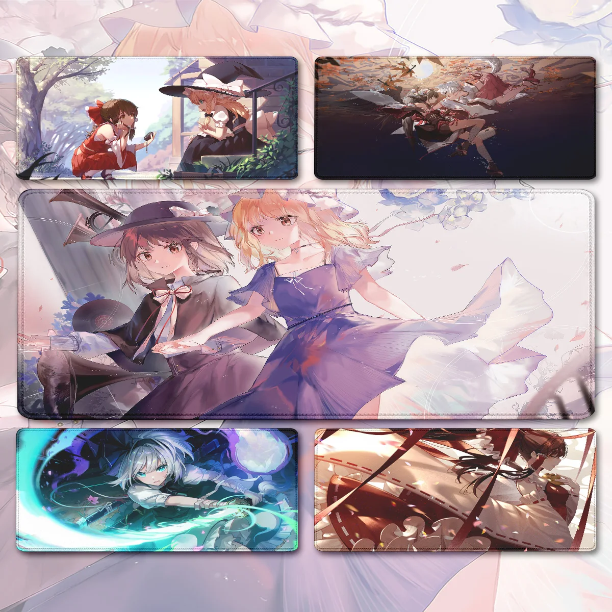Touhou Project Anime mouse pad Gaming Xxl mousepad Gamer 900x400 Deskmat Playmat Computer Tables Table Mat Desk Mats Deskpad