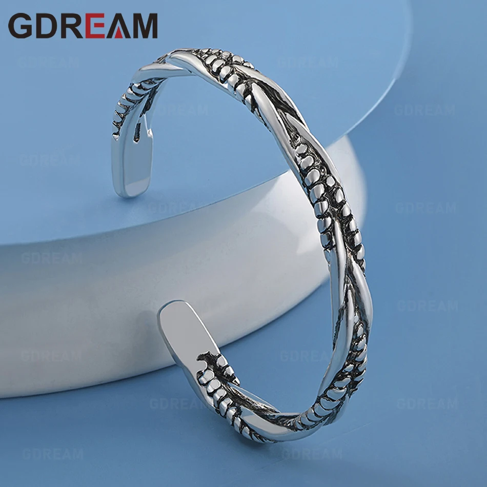 

GDREAM 925 Sterling Silver Cable Bracelet - A Unique Gift For Women, Versatile For Events And Jewelry