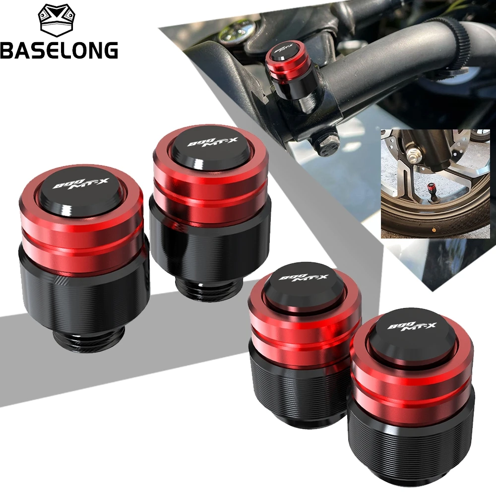 

Motorcycle Rearview Mirror Plug Hole Screw Cap Tire Valve Stem Caps Cover For CF MOTO CFMOTO 800MT-X 800 MTX MT-X 2024 2025 2026