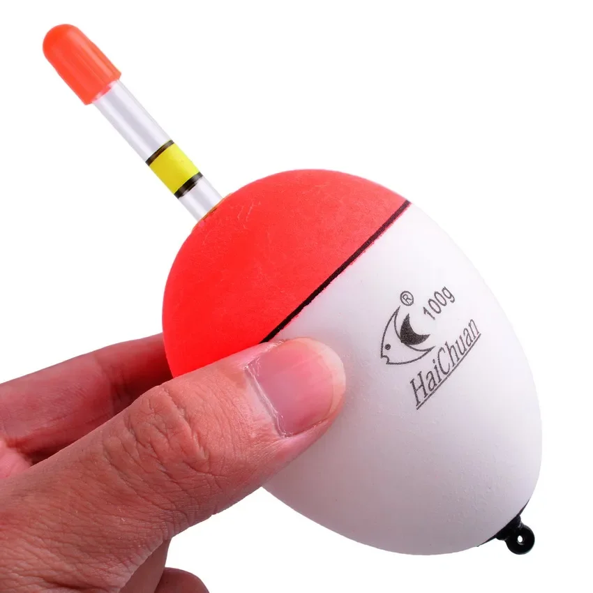 EVA Luminous Fishing Night Float Light Stick Foam Plastic Bobber Sea Rock Fishing Floats Buoyancy 10/20/30/40/50/60g/70/80/90g
