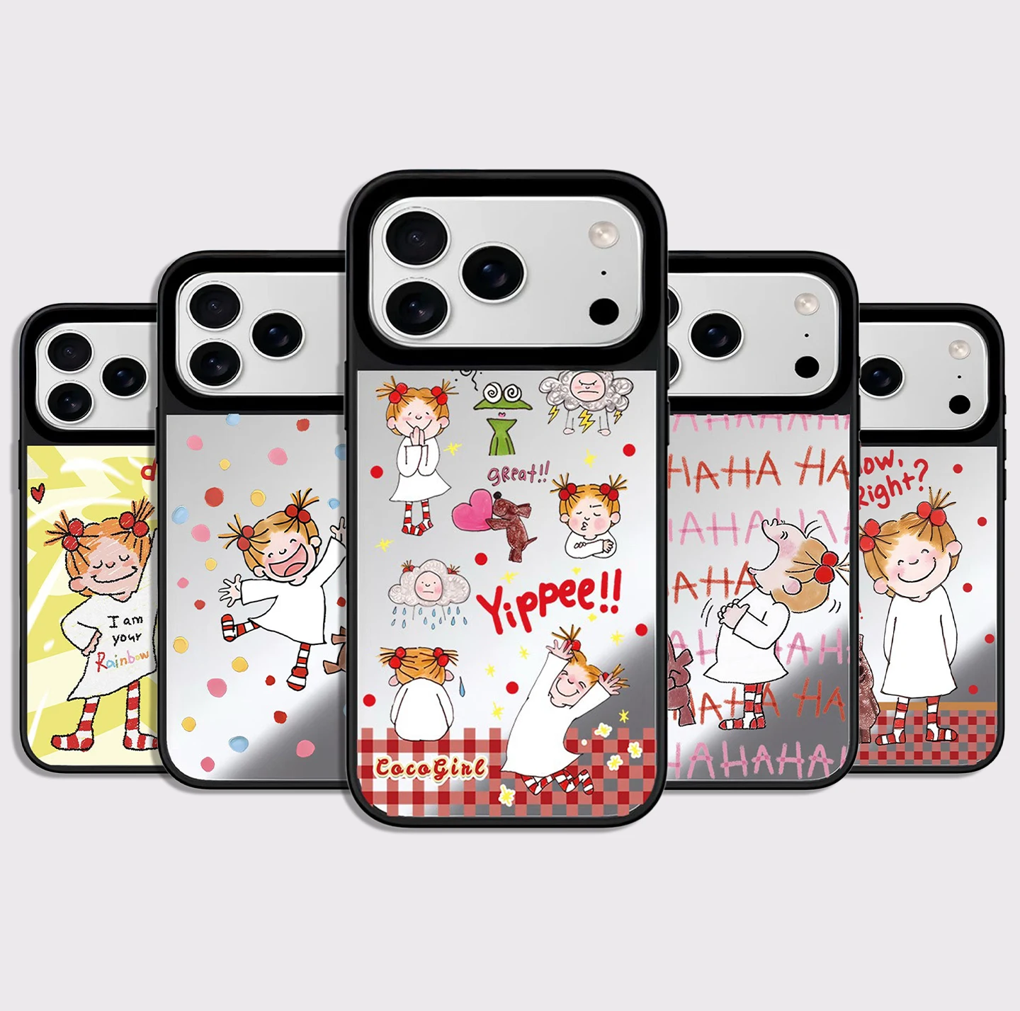 6090749 Mirror Surface Magnetic Phone Case Cover for IPhone 13 14 15 16 17 18 Pro Max Case