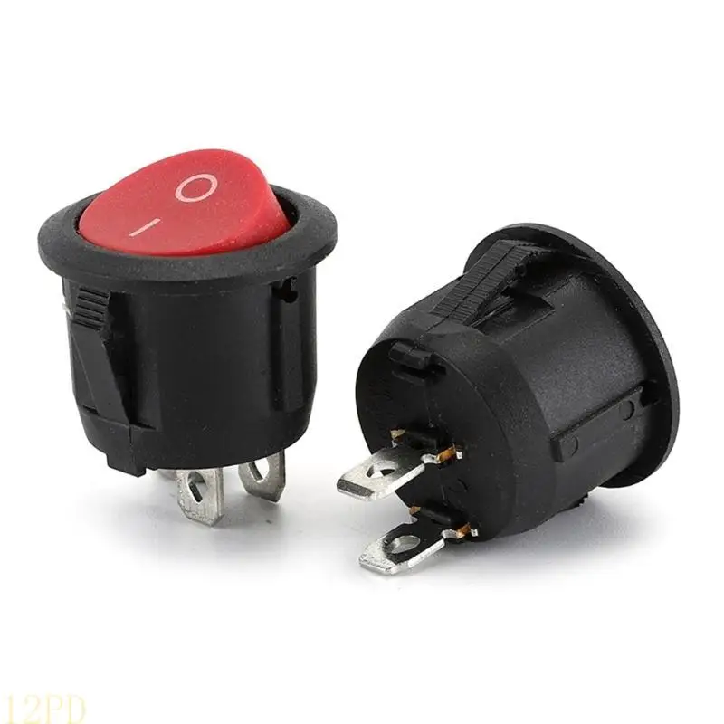 12pd-5pcs-power-switches-2-pin-pin-2-Положение-rocker-Переключатели