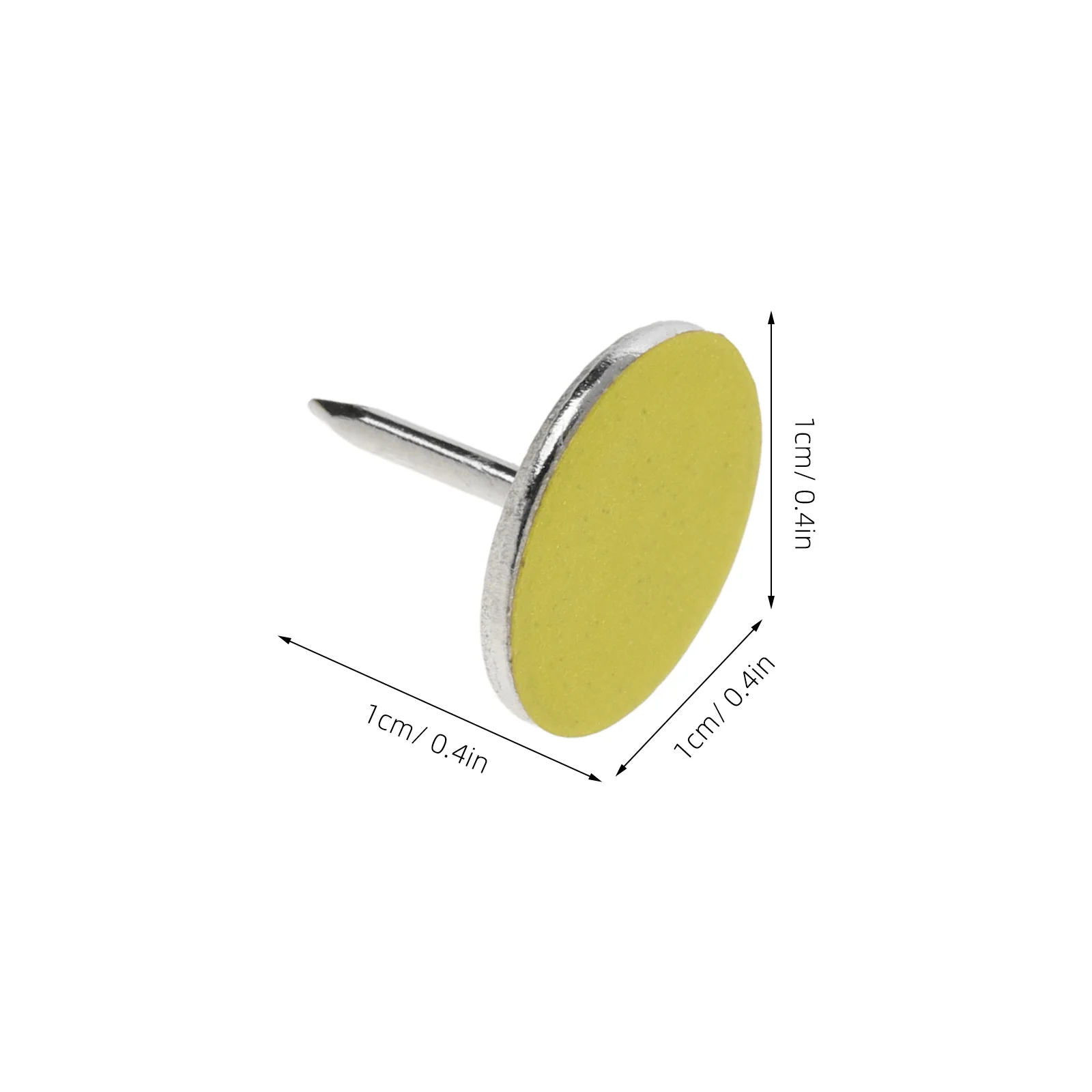 หมุดสะท้อนแสง Trail Marking Pushpin Camping อุปกรณ์เสริมรถพ่วง Reflector Tacks สําหรับต้นไม้ยืนเท้าเกียร์สีฟ้า