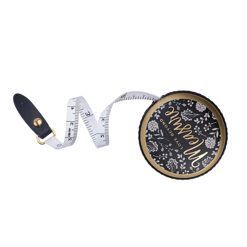 1.5m Portable Retractable Vintage Style Mini Tape Nostalgia Measure Ruler Retro Sewing Centimeter Inch Roll Tape