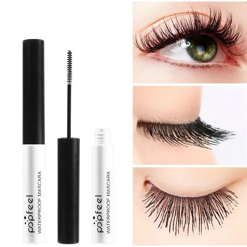 

Lengthening Eyelash Mascara Waterproof Black Mascara For Eyelash Extension Thick Lift Lengthening Lasting Makeup Stay On All Day
