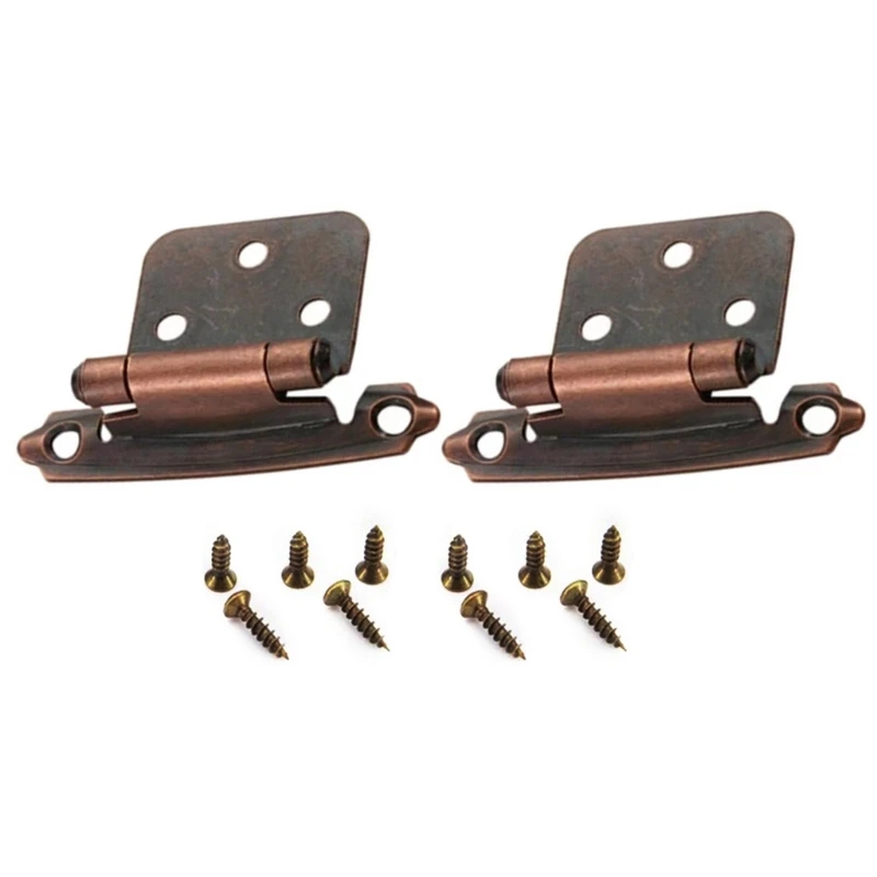 Cabinet Door Hinges Self Closing Door Hinges set for Overlay Kitchen Cabinetry