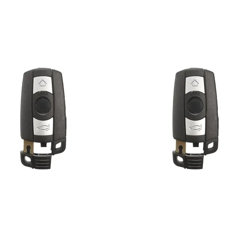 

Powerful 2X 3 Buttons Remote Key Case Shell Fob Blade For Bmw 1 3 5 6 Series E90 E91 E92 E60
