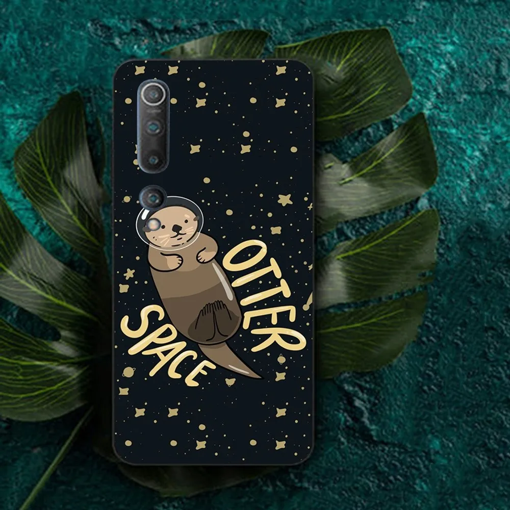 Cute Otter Lutra lutra Phone Case For Redmi Note 4 X 5 A 6 7 8 T 9 9S 10 11 11S 11Epro Poco M3 pro