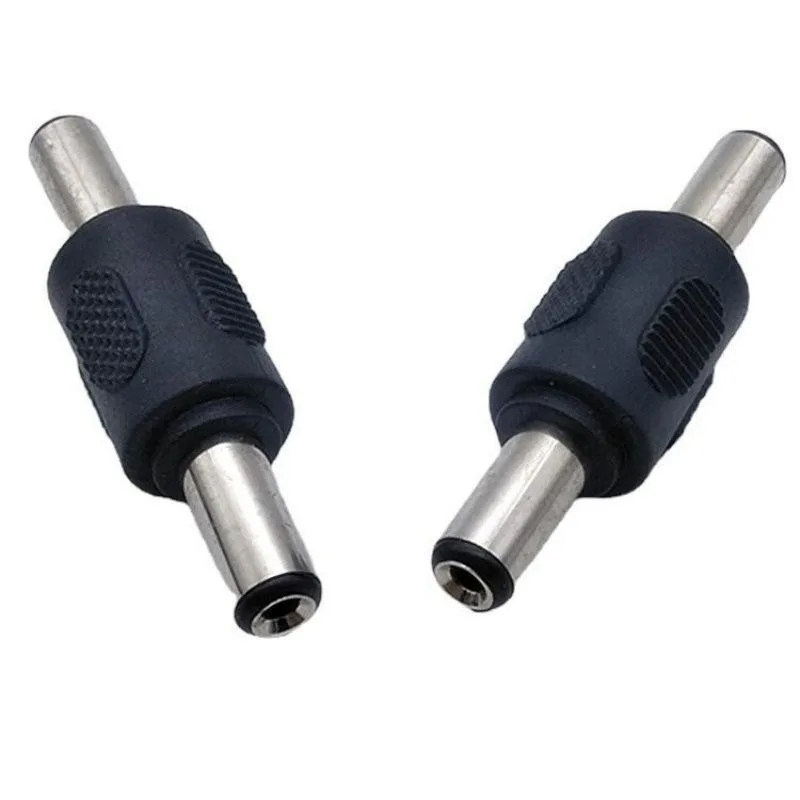 DC5520 Power Direct Straight Adapter Connector Female To Female Male To Male Jack Plugs CCTV Security Camera Strip Adaptor