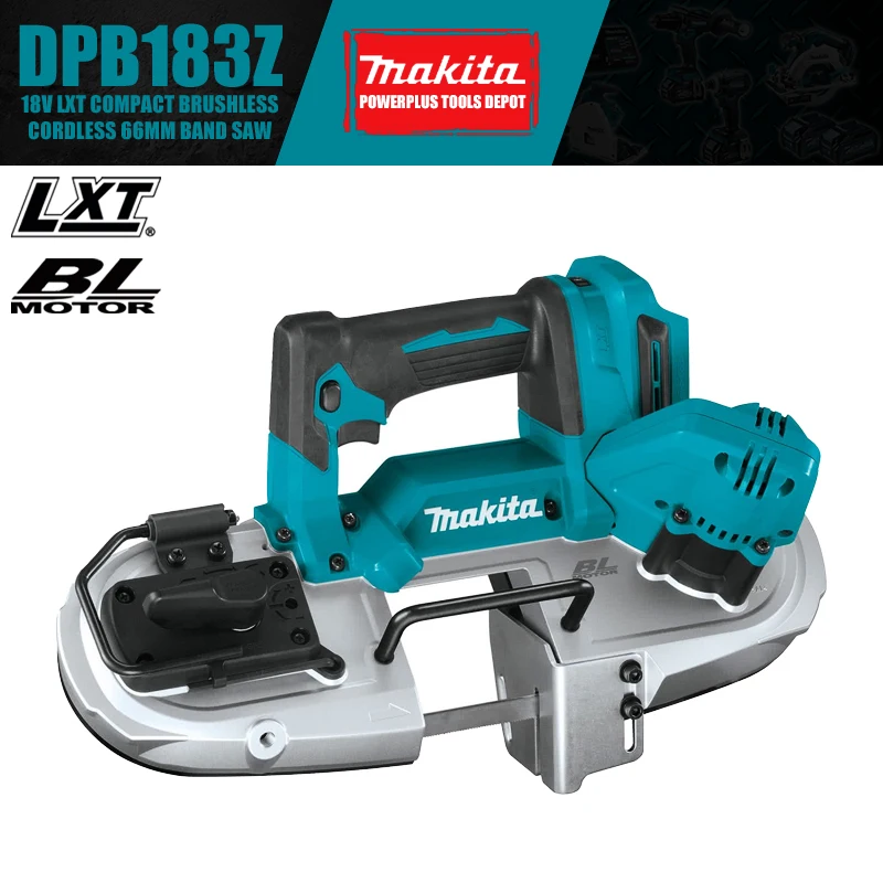 Makita DPB183Z DPB184Z Brushless Cordless 51mm 66mm Band Saw 18V Power Tools