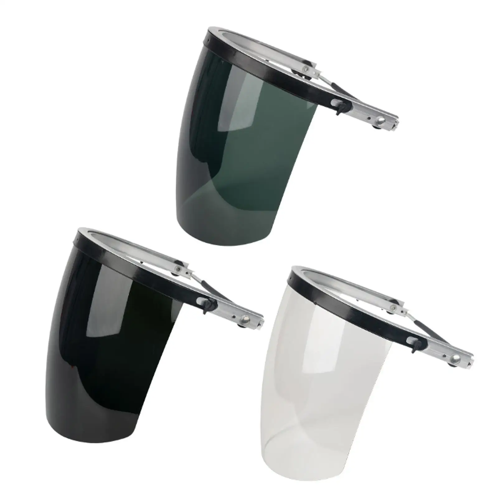 フェイスシールド 大人用保護フルフェイスシールド 作業用 ガーデニング 研削用