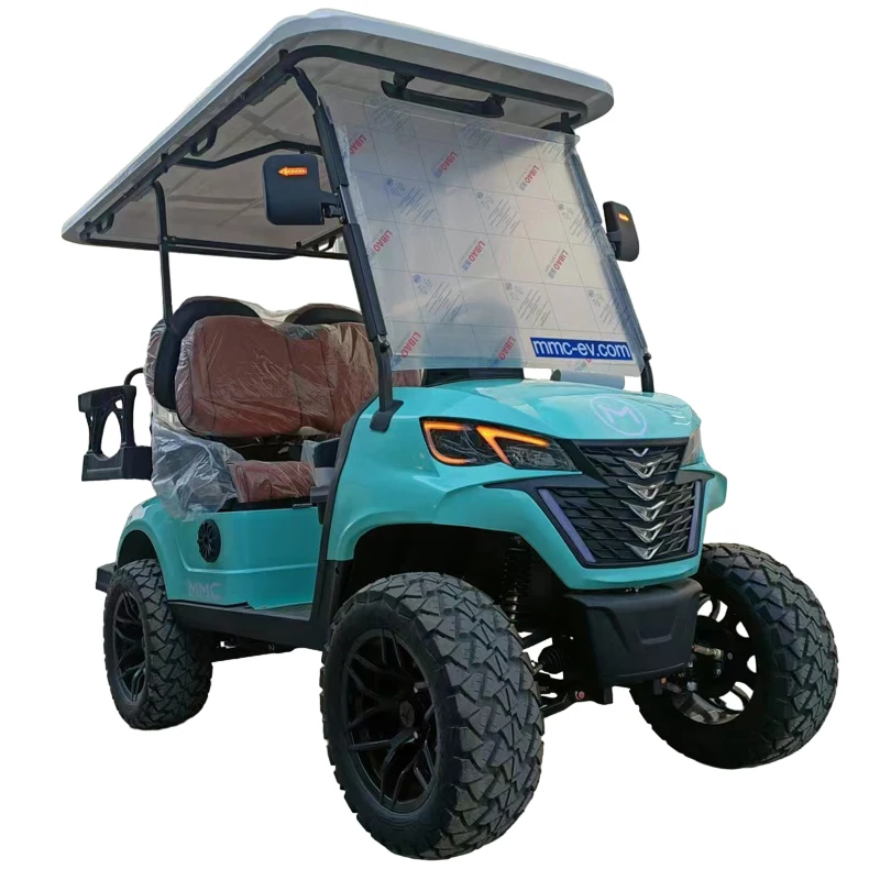 

Lifted 4 Passenger 4 Seats Golf Car Brand 4 Wheel 72V 60V 48V Electric Club Car Golf Cart