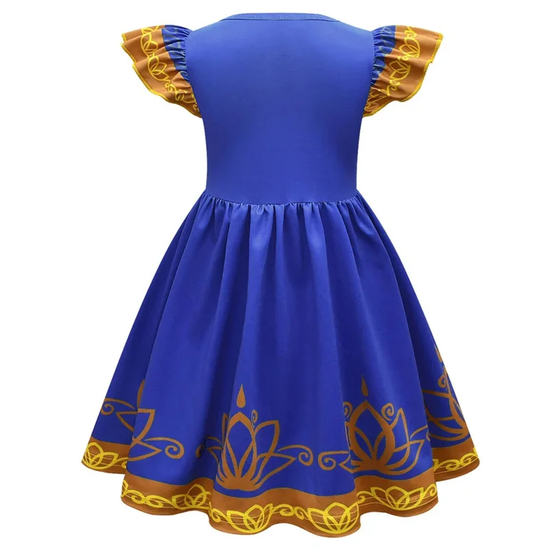 

qq 123Mira Cosplay Kids Girls Fantasy Dress Bag Suit Cartoon Mira Royal Detective Disguise Costume Child Roleplay Fantasia Outfi