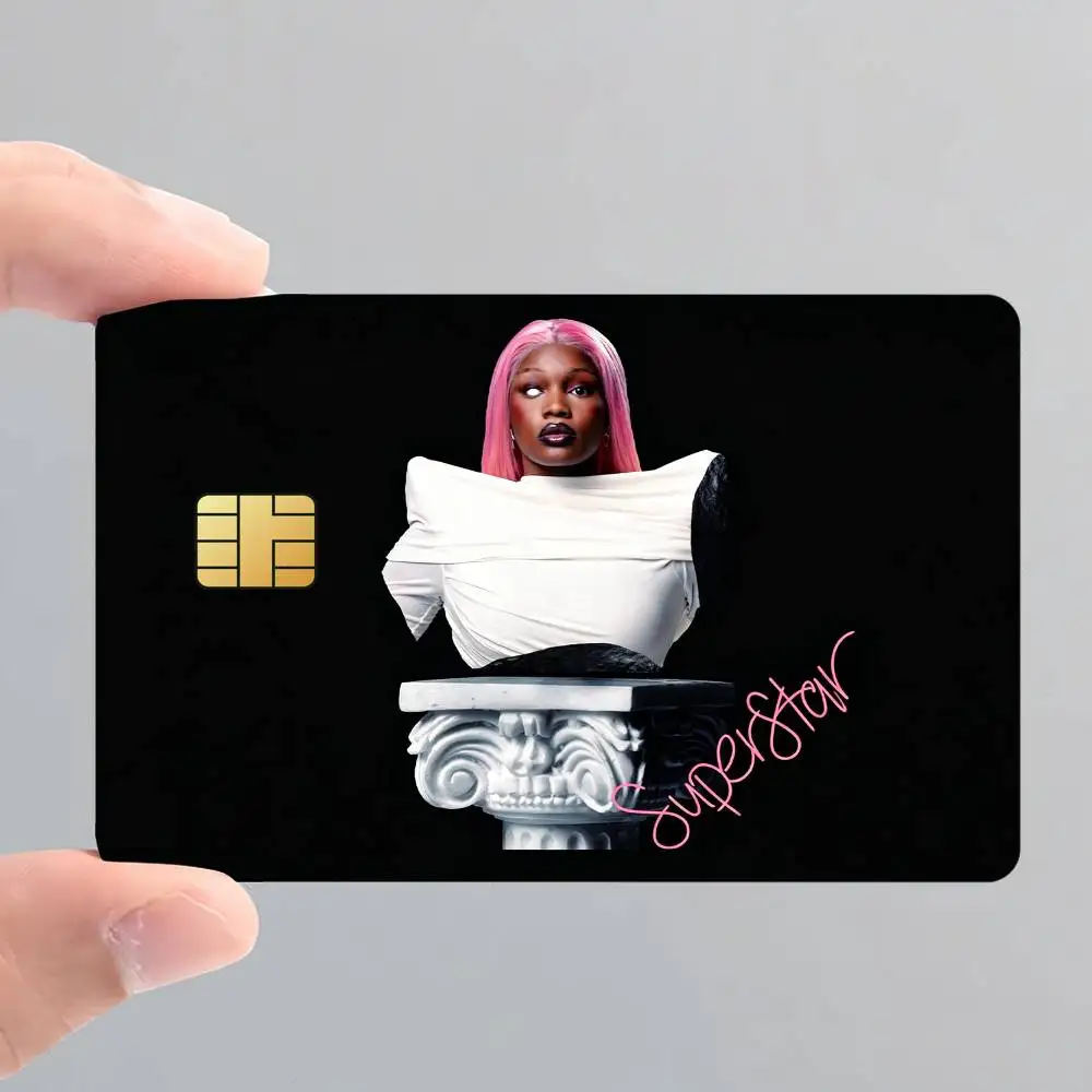 Singer J-Jujulipps Card Stickers for Bank Access Protective Waterproof Film Cover Sticker Surprise Gift